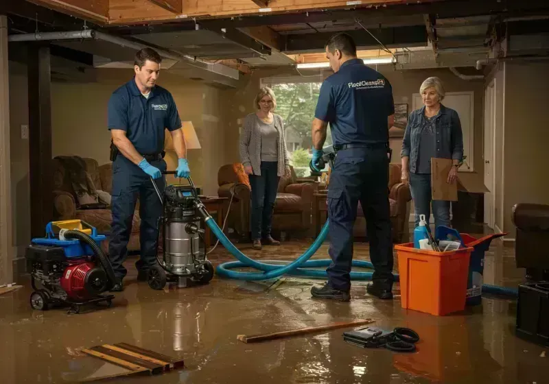 Basement Water Extraction and Removal Techniques process in Sandoval, IL